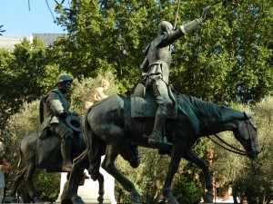 Don Quijote e Sancho Panza